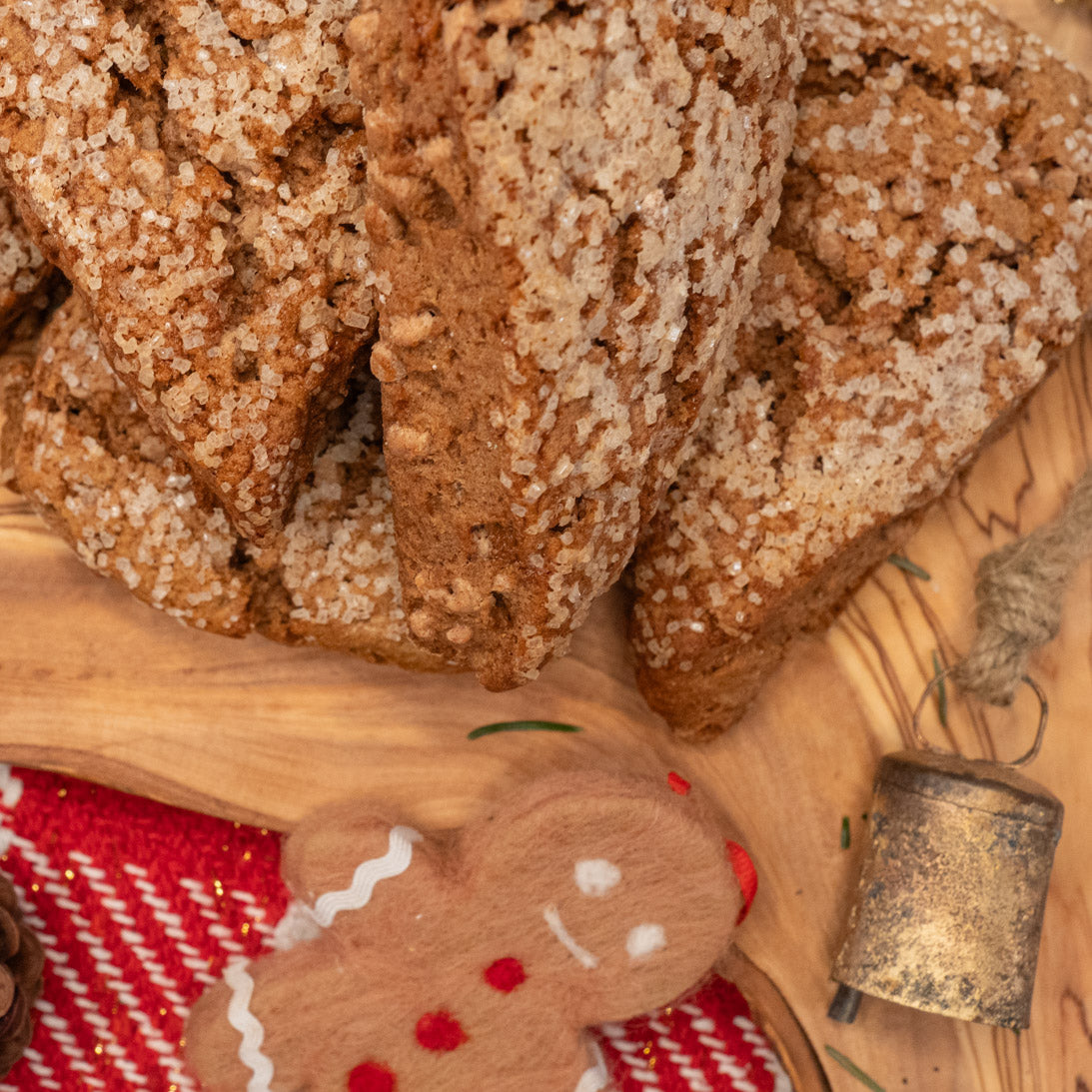 Gluten Free Gingerbread Scones