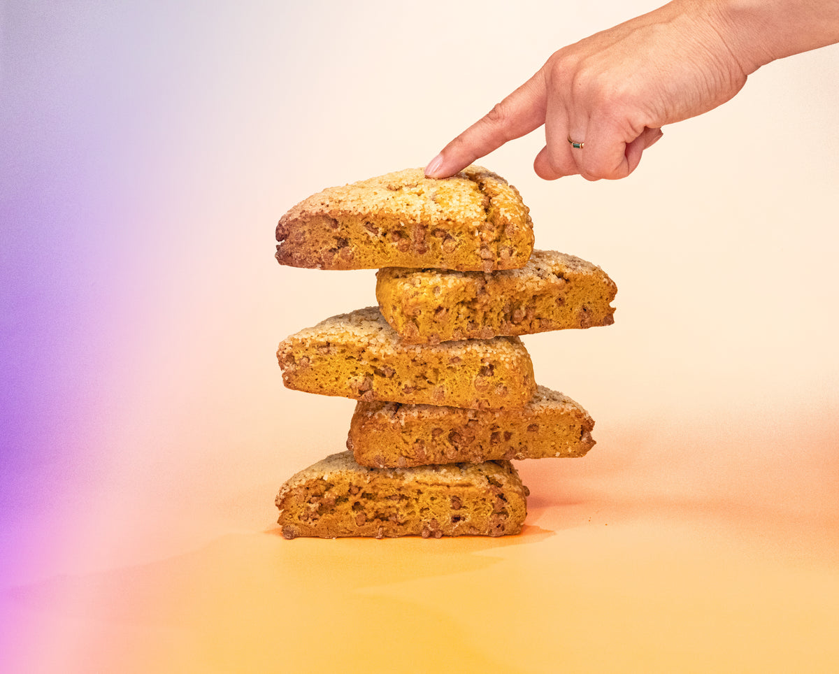 Pumpkin Cinnamon Chip Scones