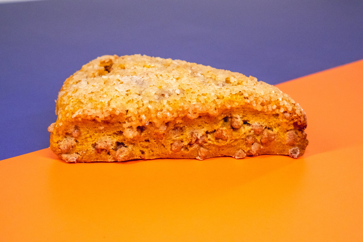 Pumpkin Cinnamon Chip Scones