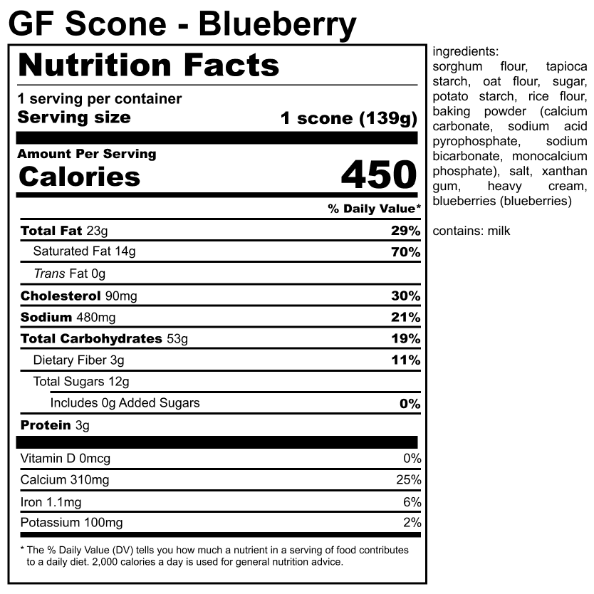 Assorted Scone Box - 8 Scones